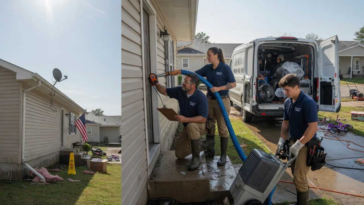 Ceiling Water Damage Restoration in Oscar, LA near me